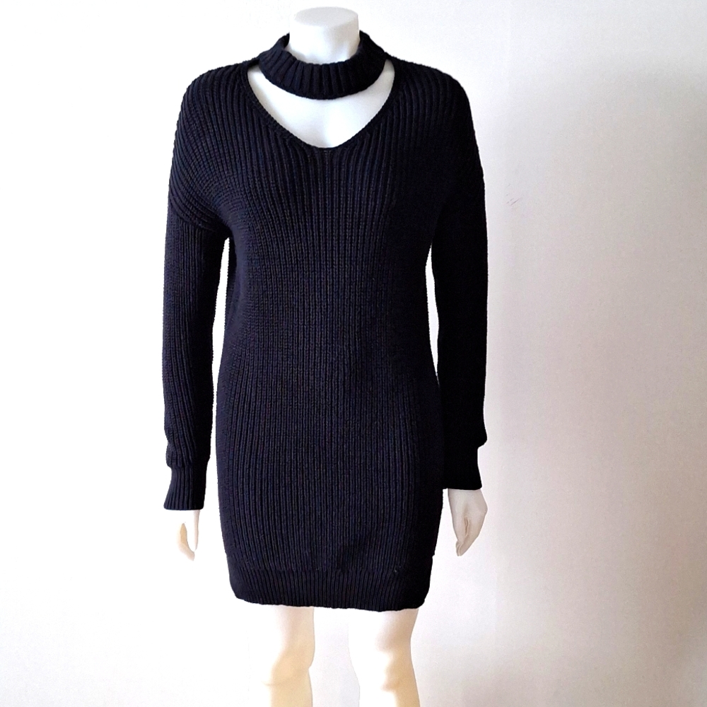 If it were Me Cotton Blend Sweater Dress